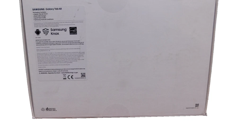 Samsung Galaxy Tab A8 SM-X205 128 GB, Wi-Fi + 4G, 10.5 in - Dark Gray - Image 2 of 3