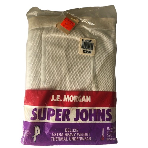 NOS Vintage Deadstock JE Morgan Long Johns Thermal PANTS UNDERWEAR 