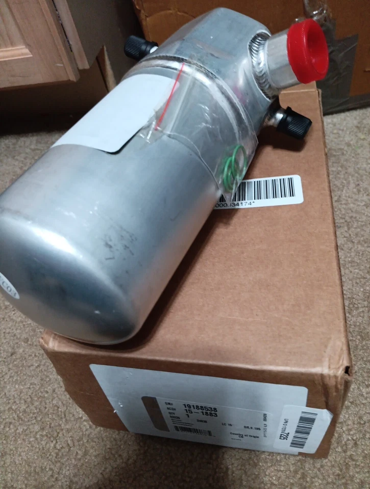 Acumulador de aire acondicionado Delco 15-1883 para camioneta Chevy Olds Express S10 SaVana Foto 4 de 4