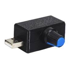 USB Fan Speed Controller Kit 5V Stepless Regulation for Multipurpose Cooling