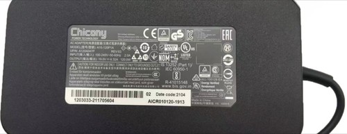 Genuine Chicony 120W 19V 6.32A Charger A15-120P1A 5.5*2.5mm Power Supply Adapter - 第 3/4 張圖片