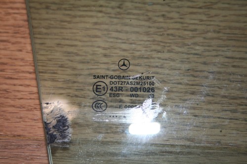 Finestrino Destro CLK A209 C209 W209 Mercedes Benz Originale Verde E 000232 - Foto 2 di 2