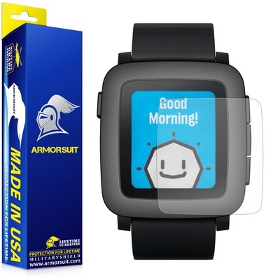 ArmorSuit MilitaryShield Pebble Time Anti-Glare Matte Screen Protector [2-Pack]