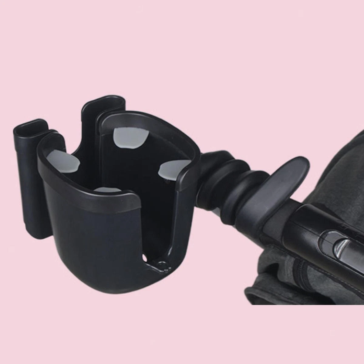 3 in 1 Stroller Cup Holder Drink Cup Bottle Holder Non Slip Easy to Install