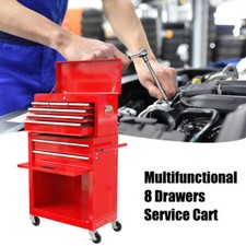 High Capacity 8 Drawer Tool Chest Bottom Cabinet Storage Box Wheels Workshop High Capacity 8 Drawer Tool Chest Bottom Cabinet Storage Box Wheels Workshop