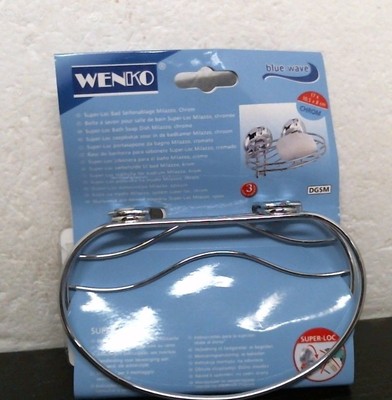 Wenko DGSM Magic-Loc Milazzo Soap Dish, FREE SHIPPING 