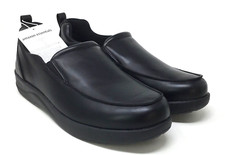 Amazon Essentials Mens Slip On Dress Work Casual Shoes Black Faux Leather  13 M