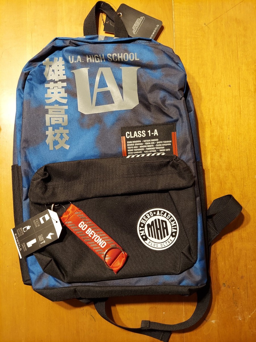 Plus Ultra Hero Academia Backpack Plus Ultra My Hero Academia Mini Back Bag | eBay main image 2