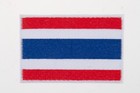 Thailand National flag Embroidery Needlecraft Decor by sewing or ironing