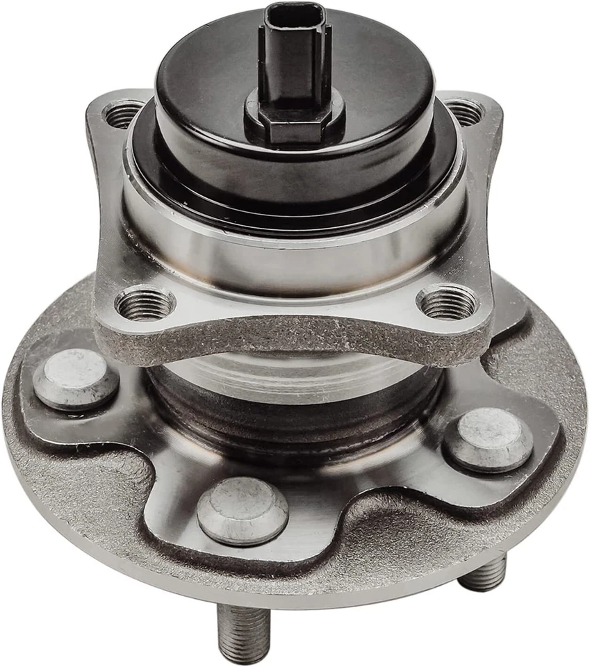 Conjunto de 4 peças de rolamentos de roda dianteira e cubos traseiros para 2009 - 2019 Toyota Corolla - Imagem 3 de 4