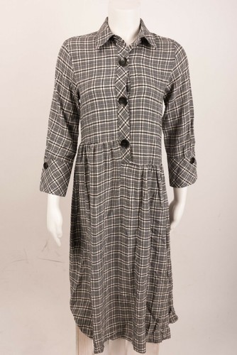 Zara Women's Plaid Shirt Dress Checked 