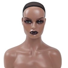 Weiblicher Mannequin Kopf mit Schultern Büste Perückenkopf Schmuck / Hut Display