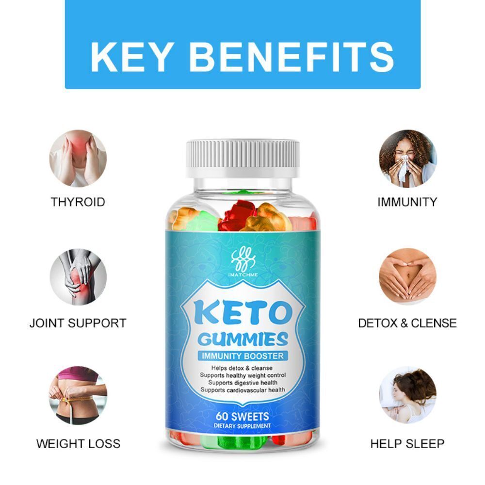 Keto ACV Gummies Bear Gummy For Weight Loss Fat Burner Appetite