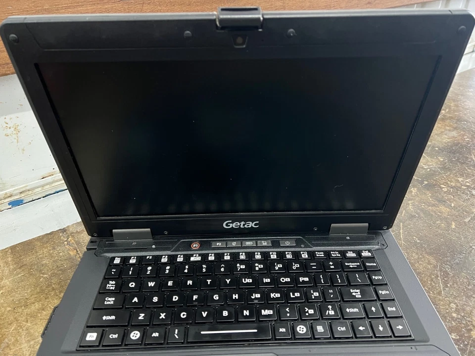 14" GETAC S400 Rugged Laptop I3 CPU 4GB RAM 320G HDD,fullyworking, with Docking - Image 3 of 4