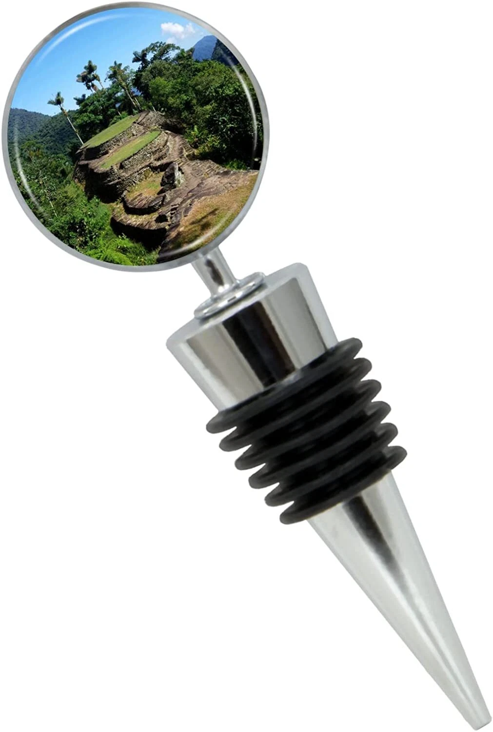 CitySouvenirs Columbia Lost City Wine Bottle Stopper