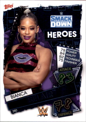 Topps - WWE - 2021 260 - Bianca Belair - 2021
