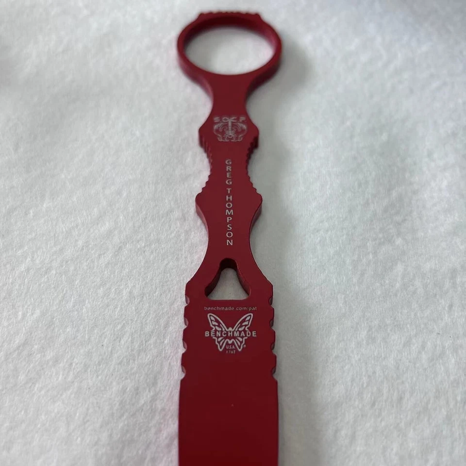 Benchmade SOCP 176BK-COMBO Trainer Knife Set with Black Sheath Fixed Blade Knife - Image 3 of 4