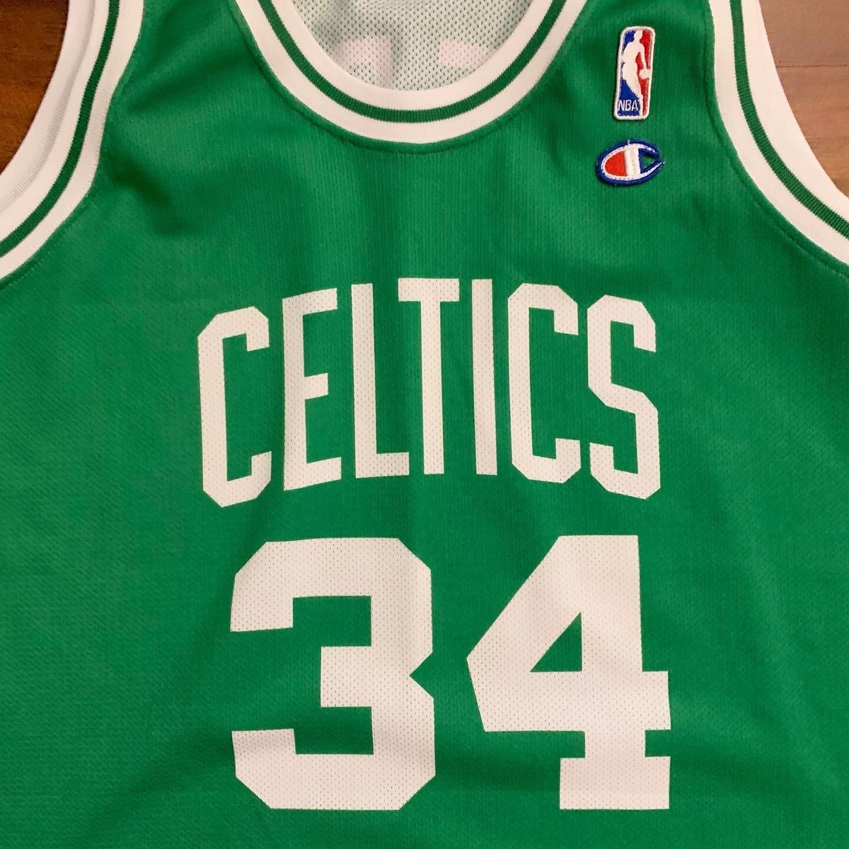 【一点物】 セルティックス CELTICS PIERCE NBA ゲームシャツL BOSTON CELTICS NBA Finals Jersey Paul Pierce L (48) Green