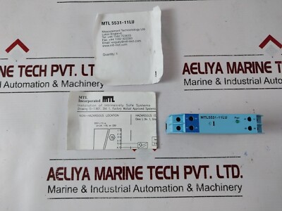 MTL MTL5531-11LU Voltage/Current To Voltage Converter 40 VDC Div 1