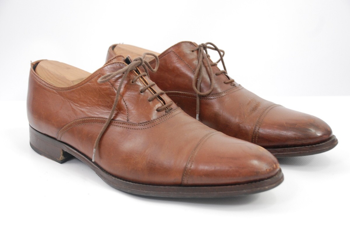 To Boot New York Chestnut Leather Cap-Toe Oxford men size 9.5 new Cap Toe Oxford - Chestnut Calf main image 4