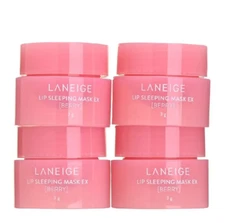 [US Seller] 4X LANEIGE Lip Sleeping Mask EX Berry 3g Lip Care Moisture Treatment