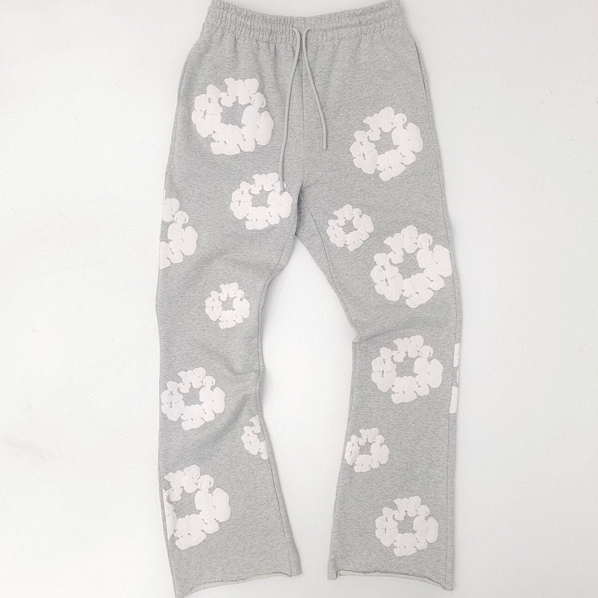 not1shop 23SS ready tear cotton flower puff print flare not1shop 23SS ready tear cotton flower puff print flare