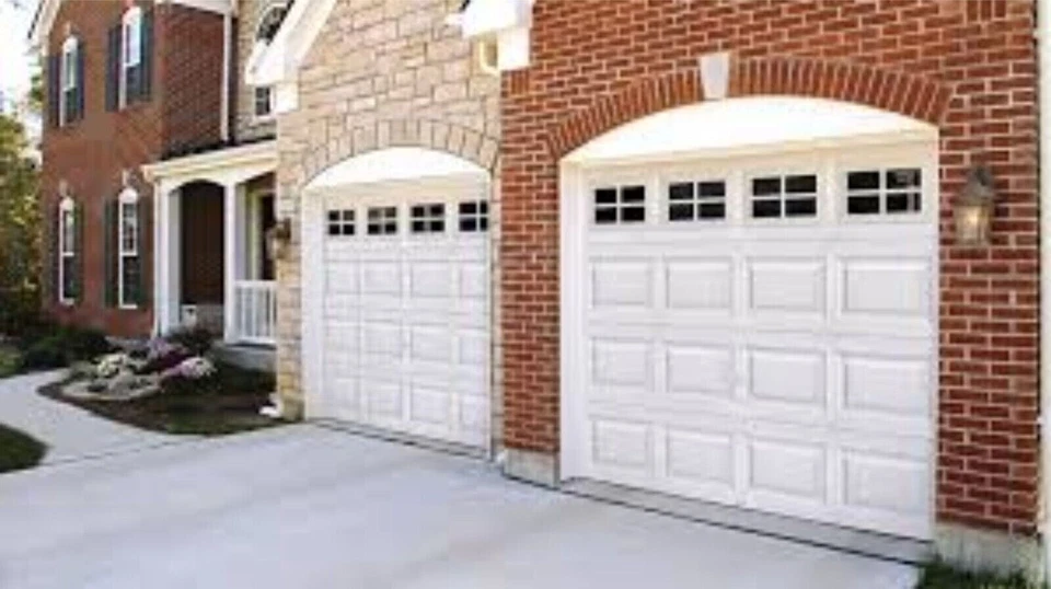 Colonial 509 Set of 8 Window Inserts/Short Panel Clopay Garage Doors White - Image 4 of 4