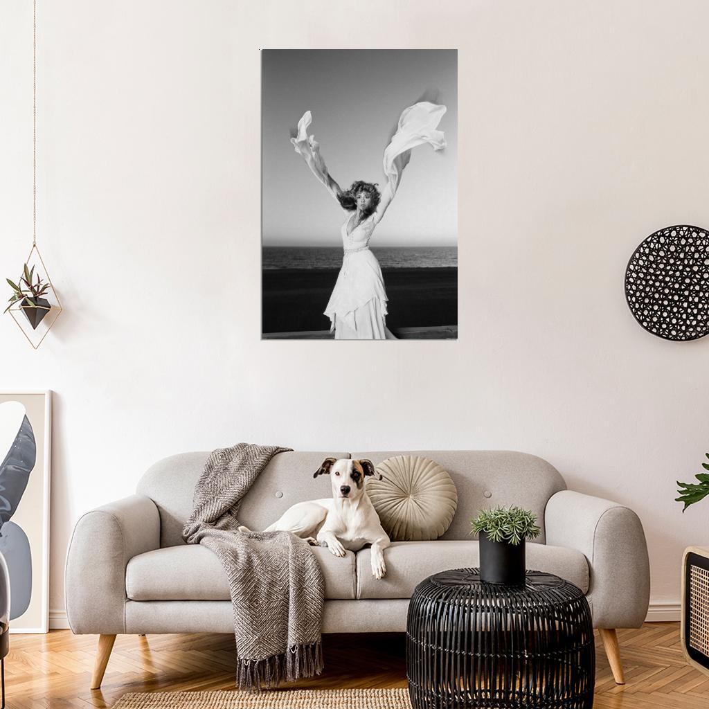 526313 STEVIE NICKS 80s 90s Retro Vintage Photo 24x18 WALL PRINT