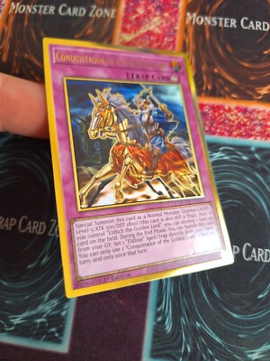 Yu-Gi-Oh! Conquistador of the Golden Land MGED-EN054 Premium Gold