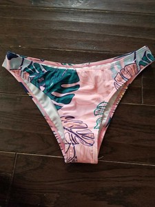 Shein Tropical Cheeky Bikini Bottoms L New Without Tags Ebay
