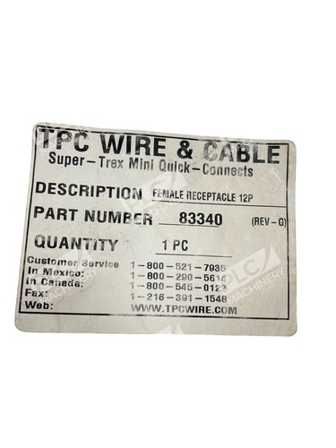 TPC Wire & Cable 83340 Rev-G - Picture 2 of 4