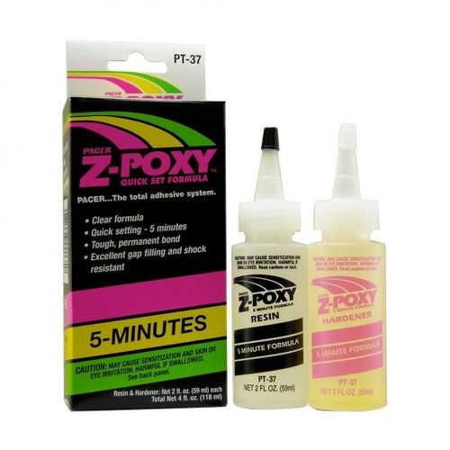 ZAP Z-Poxy Pacer Epoxy Adhesive Super Strong Resin & Hardner Rapid Range - Picture 3 of 8
