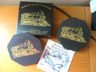 Genuine Slate Coasters Capozzolo Brothers Slate Co. Train Set of 6 — photo 2