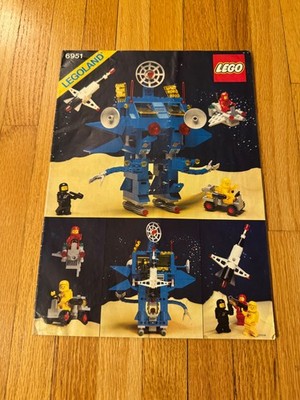 Lego Space Robot Command Centre (6951) Instruction Booklet Only