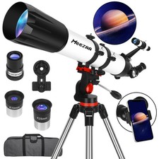 Telescope, Telescope for Adults High Powered Professional, 90mm Aperture 800m...