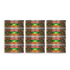 Genova Premium Yellowfin Tuna in Olive Oil, 5 Ounce Cans Pack of 12, Wild Cau...
