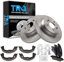Rear Ceramic Brake Pad and Rotor Set Compatible with 11-16 Hyundai BKA11831