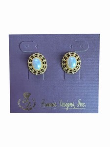 Authentic Premier Designs Jewelry Yellow Gold Plated Pierced Earrings 2 Pair.