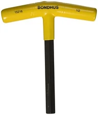 Bondhus 45216  1/2" Hex Tip T-Handle w/ProGuard Finish, 6"