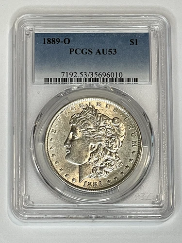 1889-O Morgan Silver Dollar PCGS AU53 ~ Nice Original Coin ~ Free Shipping
