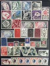Monaco 1952-1955 issues MNH/MH