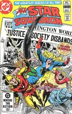 All Star Squadron #7D FN 1982 Stock Image