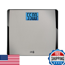 Eat Smart Precision 550 Pound Extra-High Capacity Digital Bathroom Scale, Extra-