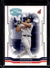2005 Donruss Throwback Threads Travis Hafner Platinum Blue Century Proof #/10