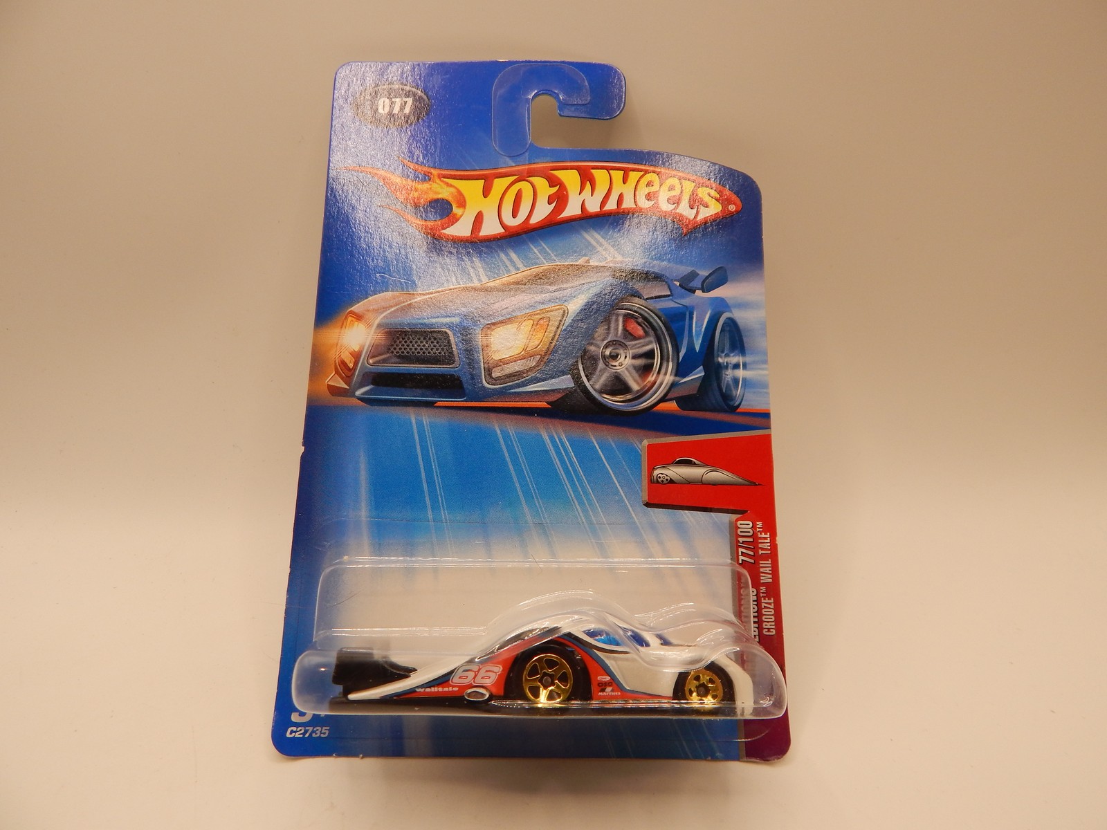 2004 Hot Wheels Crooze Wail Tale 2004 First Editions 77/100 077