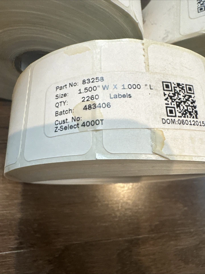 LARGE LOT Zebra GX430t Thermal Label Barcode Tag Printer with Front Cutter WAX - Image 4 of 4