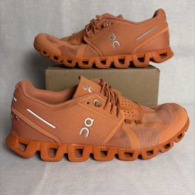 On Cloud Monochrome Running Shoes Women's Size 9 Flare Orange 19.99126