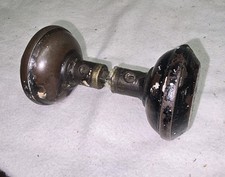 Antique Metal Concentric Passage Door Knob Set Cp