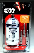 Disney Star Wars R2-D2 Screwdriver ThinkGeek Exclusive With 3 Forged Bits NEW