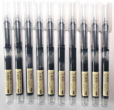 Gel Pens, 0.5Mm Ink Pens Smooth Writing Pens, Quick Dry Ink Pens, Set of 10 Bla